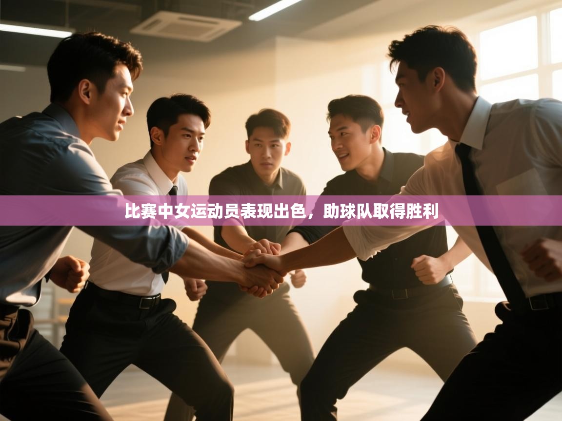 比赛中女运动员表现出色，助球队取得胜利
