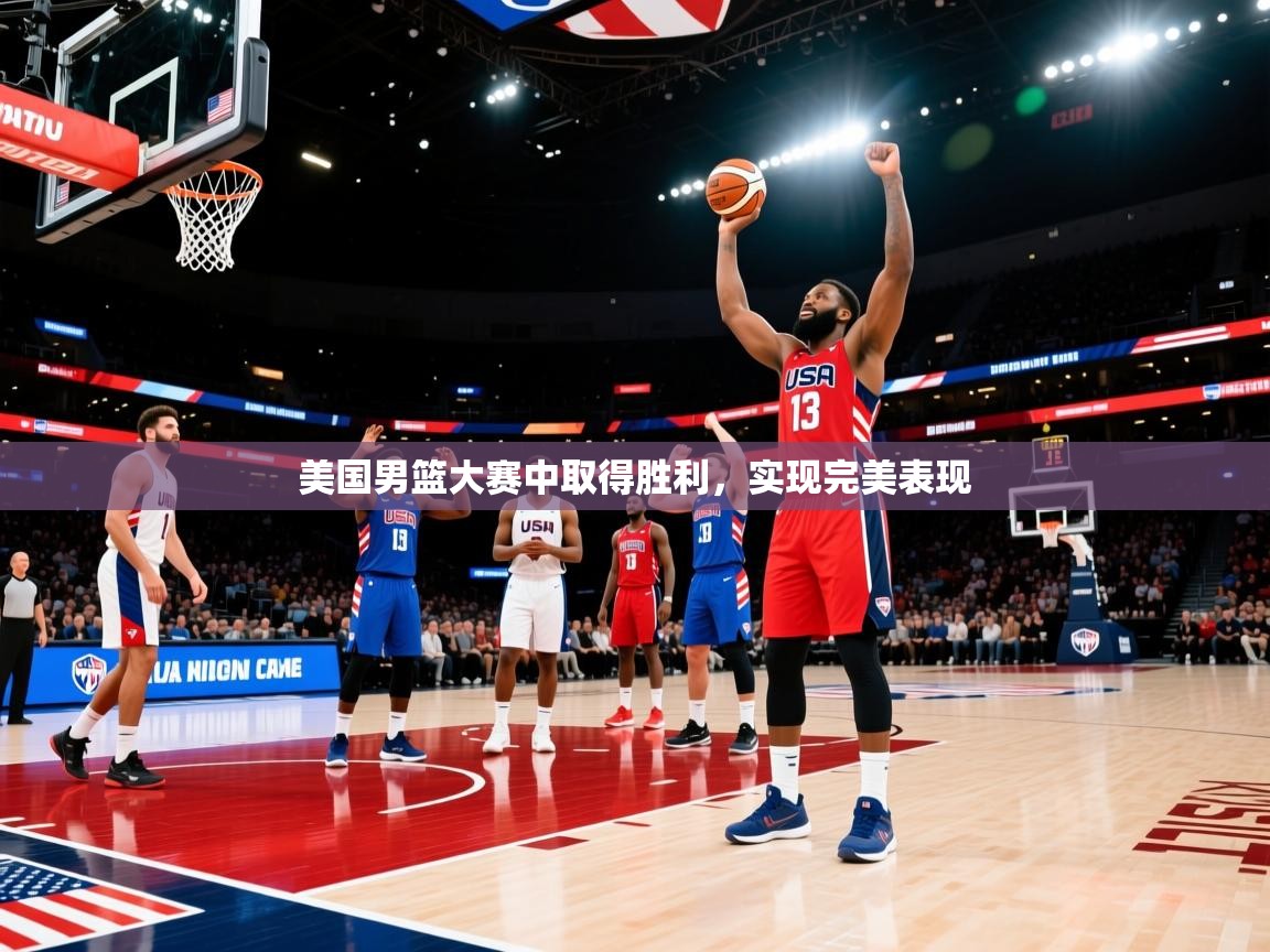 美国男篮大赛中取得胜利，实现完美表现