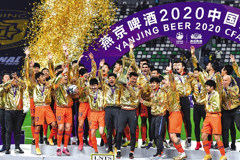 米乐体育官网-关于江苏苏宁主场大胜山东鲁能，领先积分榜领跑的信息